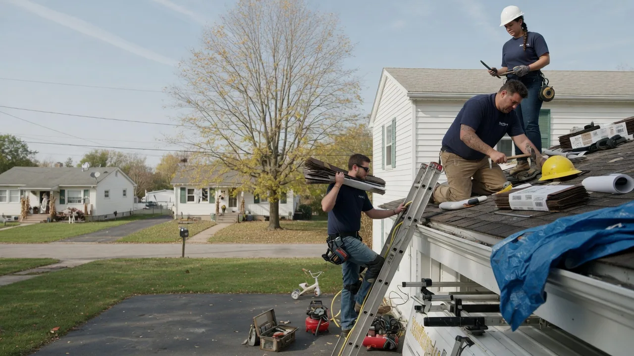 Local Roofing Contractors in Somonauk, IL near me